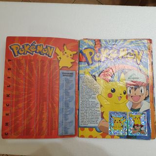 Pokemon Sticker Album & Trading Cards