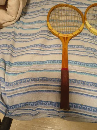 2 Raquetas Tenis Madera Antiguas Maxply
