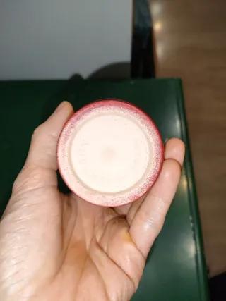 Piccolo vaso rosso in ceramica