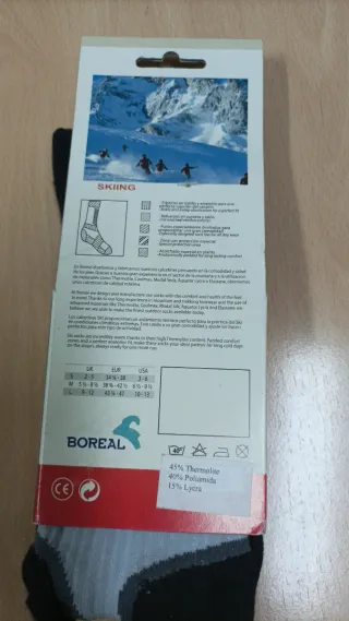 Calcetines Boreal Esquí Talla L (43-47)