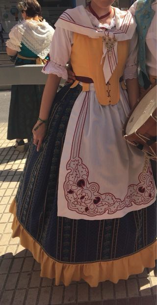 Traje regional labradora talla única