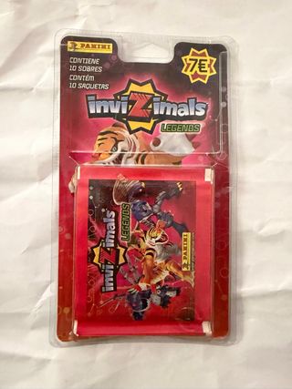 6 Blisters Invizimals Cromos + Álbum