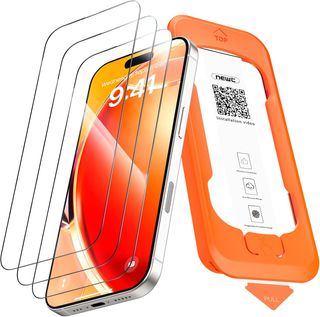 3x Vetro Temperato NEWC per iPhone 16 Pro/17