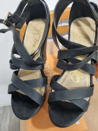 Sandalias de verano negras