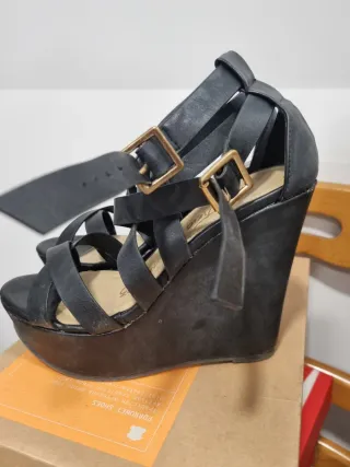 Sandalias de verano negras