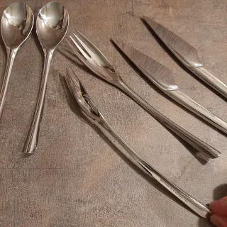 Posate vintage "Instrumenta" design Lino Sabattini