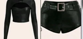 Lote Lencería Encaje Negro Talla Única