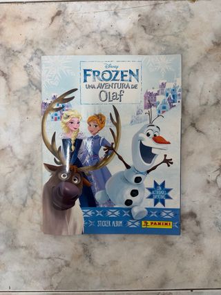 6 Blisters Cromos Frozen + Álbum Panini