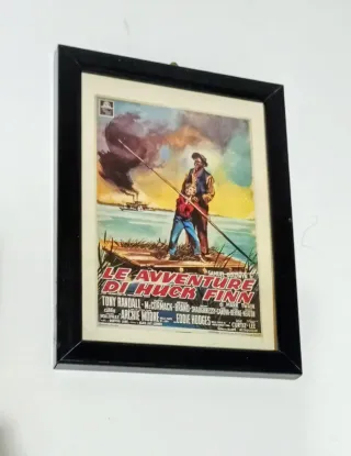 Cartolina Le avventure di Huck Finn