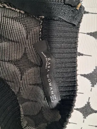 Vestido Zara estampado geométrico