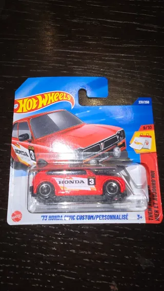 Hot Wheels '73 Honda Civic Custom