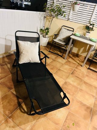 2 Sillas Plegables Exterior