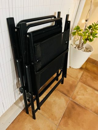 2 Sillas Plegables Exterior