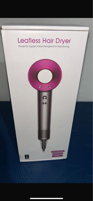 Secador de pelo Leafless Dyson Rosa/Plata