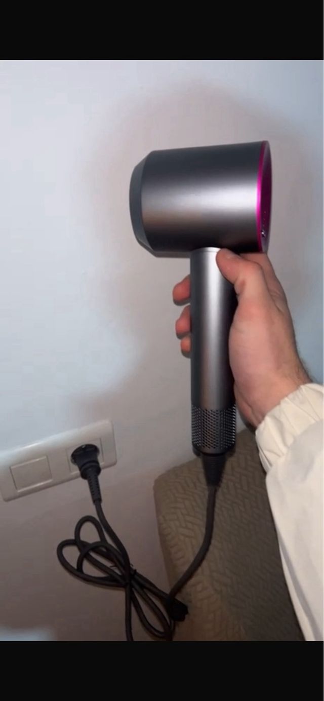 Secador de pelo Leafless Dyson Rosa/Plata