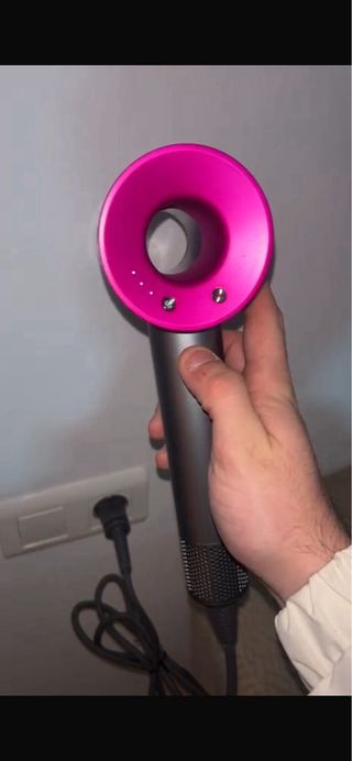 Secador de pelo Leafless Dyson Rosa/Plata