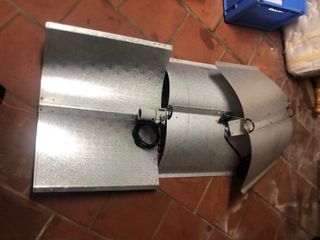 Reflector para Focos y Balastros+bombillas