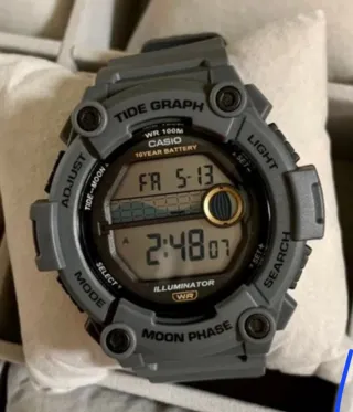 Reloj Casio Tide Graph WR 100M