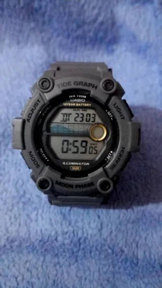 Reloj Casio Tide Graph WR 100M