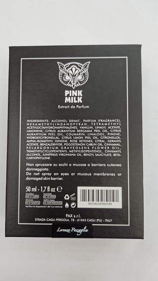 Lorenzo Pazzaglia Pink Milk Extrait de Parfum