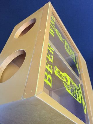 Scatola porta tappi birra e vino