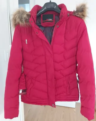 Plumas e-ras roja talla L