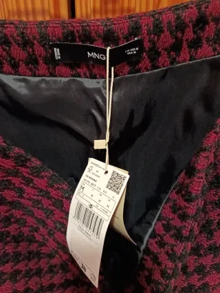 Falda corta estampada