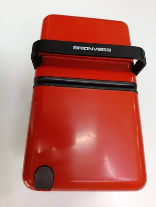 Radio Cubo Brionvega TS 505A rossa funzionante!