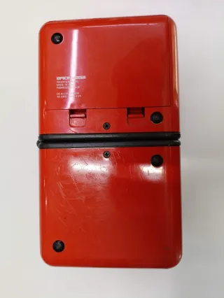 Radio Cubo Brionvega TS 505A rossa funzionante!