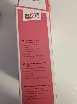 Molde para bizcocho Kaiser Mini