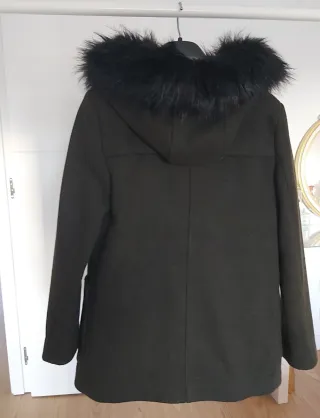 Abrigo Romane verde talla única