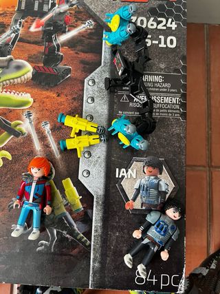 Lote Playmobil Dinosaurios con Caja