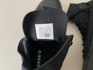 Zapatillas Converse All Star. Negro. Talla 44.5