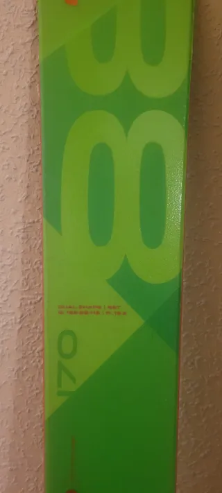 Esquís Elan 170cm, polivalente.
