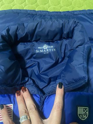 Chaleco St. Martin Azul Talla  15/16