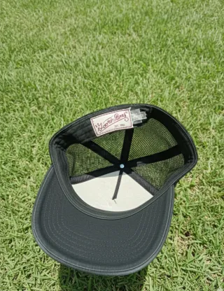Gorra Stallion Cuero Negra