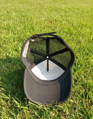 Gorra Stallion Cuero Negra