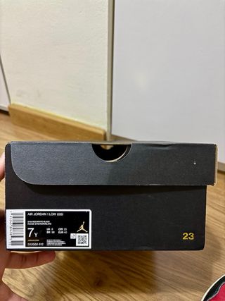 Jordan 1 Low Bred Toe