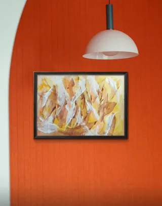 Cuadro abstracto moderno