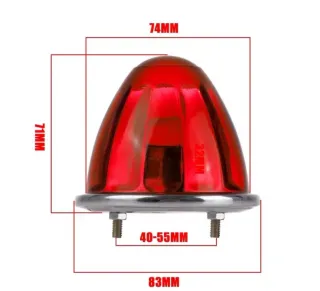 Luz Interior Camión Roja