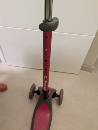 Patinete 3 ruedas Globber rosa