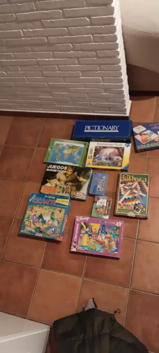 Lote Juegos de Mesa y Puzzles