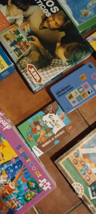 Lote Juegos de Mesa y Puzzles