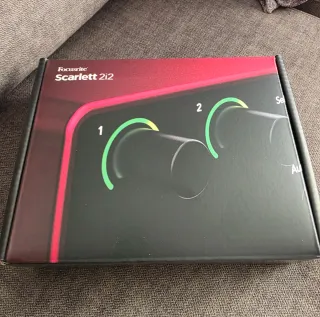 Focusrite Scarlett 2i2 4a Gen