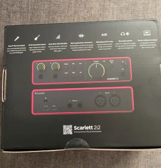Focusrite Scarlett 2i2 4a Gen