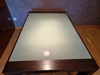 Mesa comedor extensible y 4 sillas