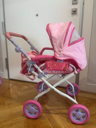 Cochecito de juguete Nenuco rosa