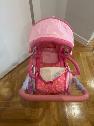 Cochecito de juguete Nenuco rosa