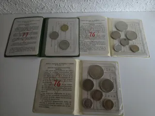 Carteras Numismáticas Colección Pruebas