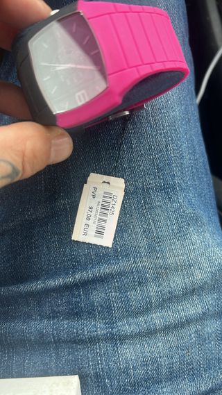 Reloj Diesel Negro y Rosa